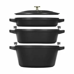 Staub Cocotte Grydesæt - 3 Dele