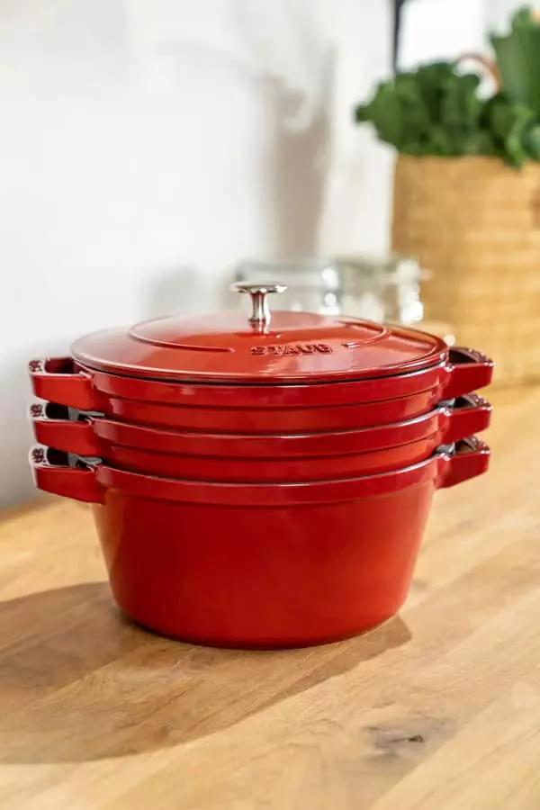 Staub Cocotte Grydesæt - 3 Dele - Billede 2