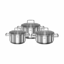 Rösle Moments Grydesæt M. Glaslåg - 6 Dele