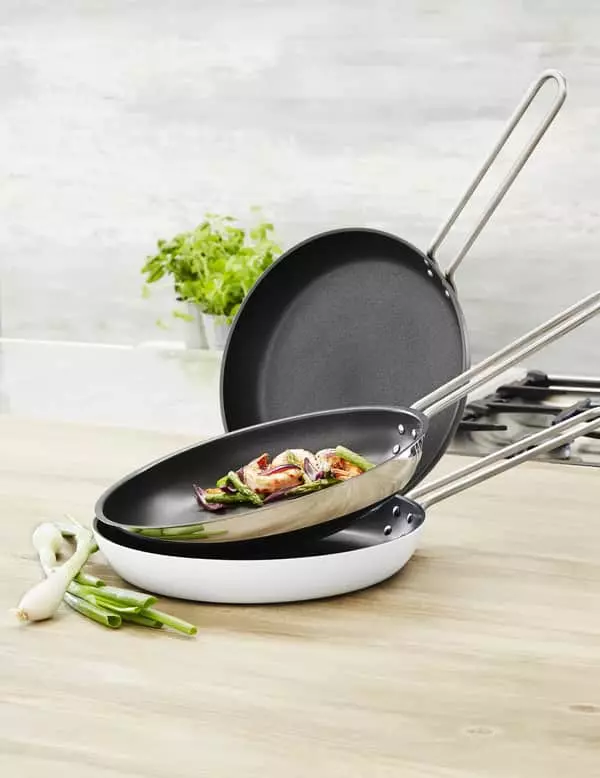 Eva Trio White Line Stegepande - Billede 2