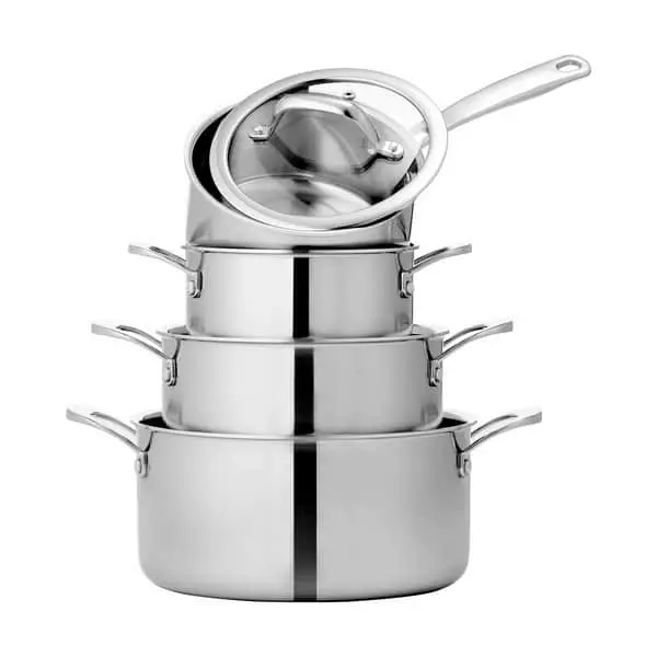 Cook & Baker 3-ply Grydesæt - 7 Dele - Billede 4